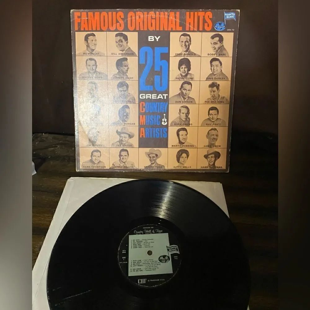 Vintage country vinyl various artists